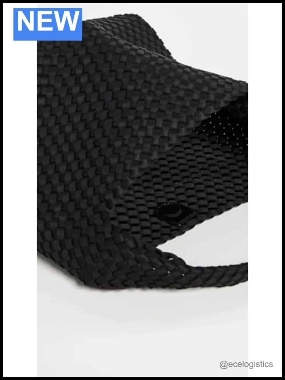 Woven Neoprene Hobo Bag with Matching Zip Pouch Structured Base Open Top